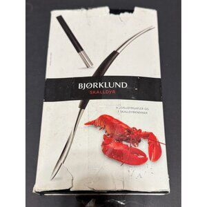 Bjorklund Skaldyr Seafood Forks & Shellfish Cracker Set Norway